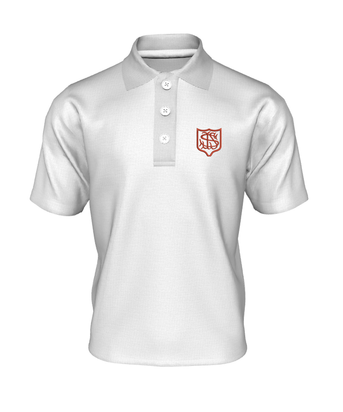 St Joseph's Primary School Linlithgow - White Polo Shirt – Earth Uniform