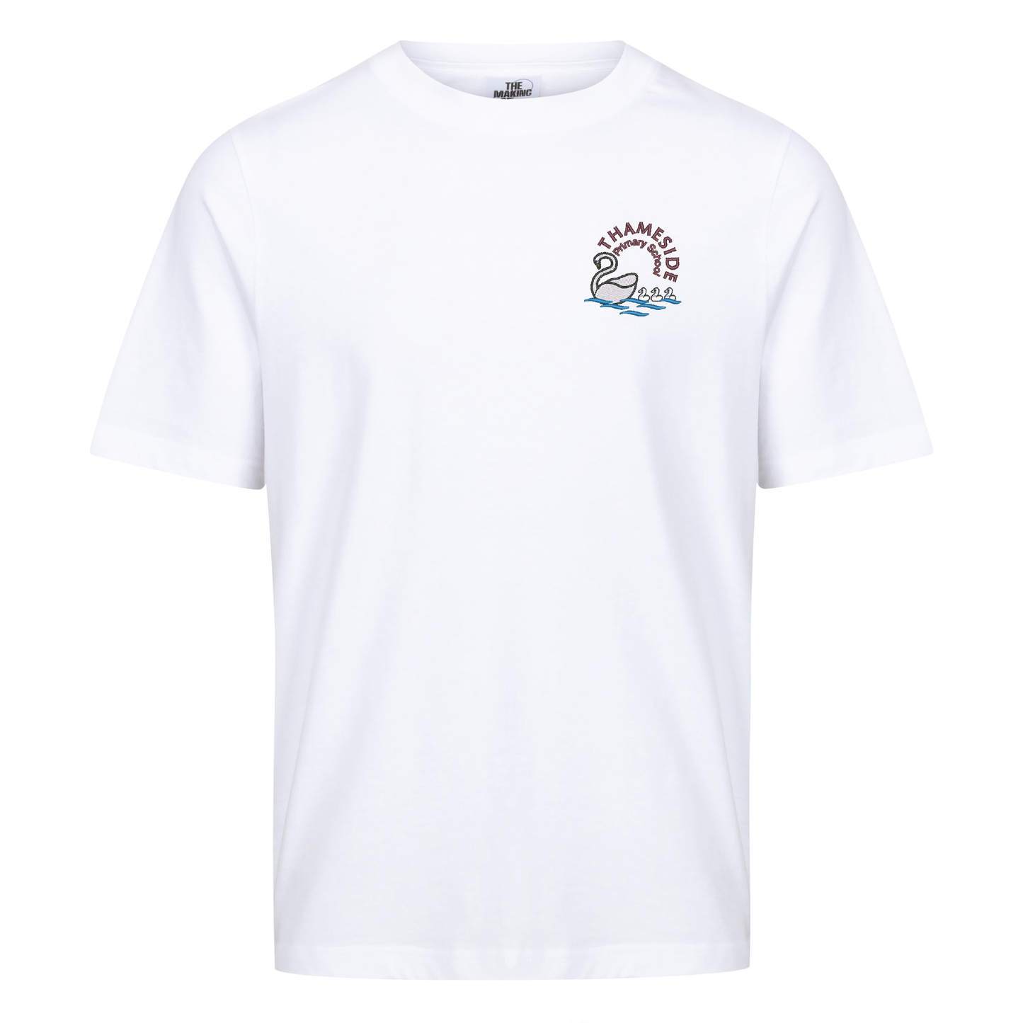 Thameside Primary School - Unisex Cotton T-Shirt - White