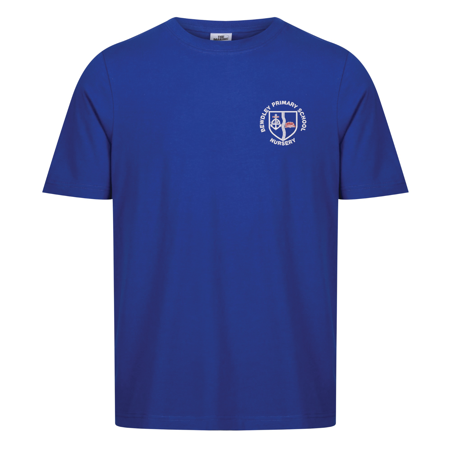 Bewdley Primary School - Nursery Only - Unisex Cotton T-Shirt - Royal Blue