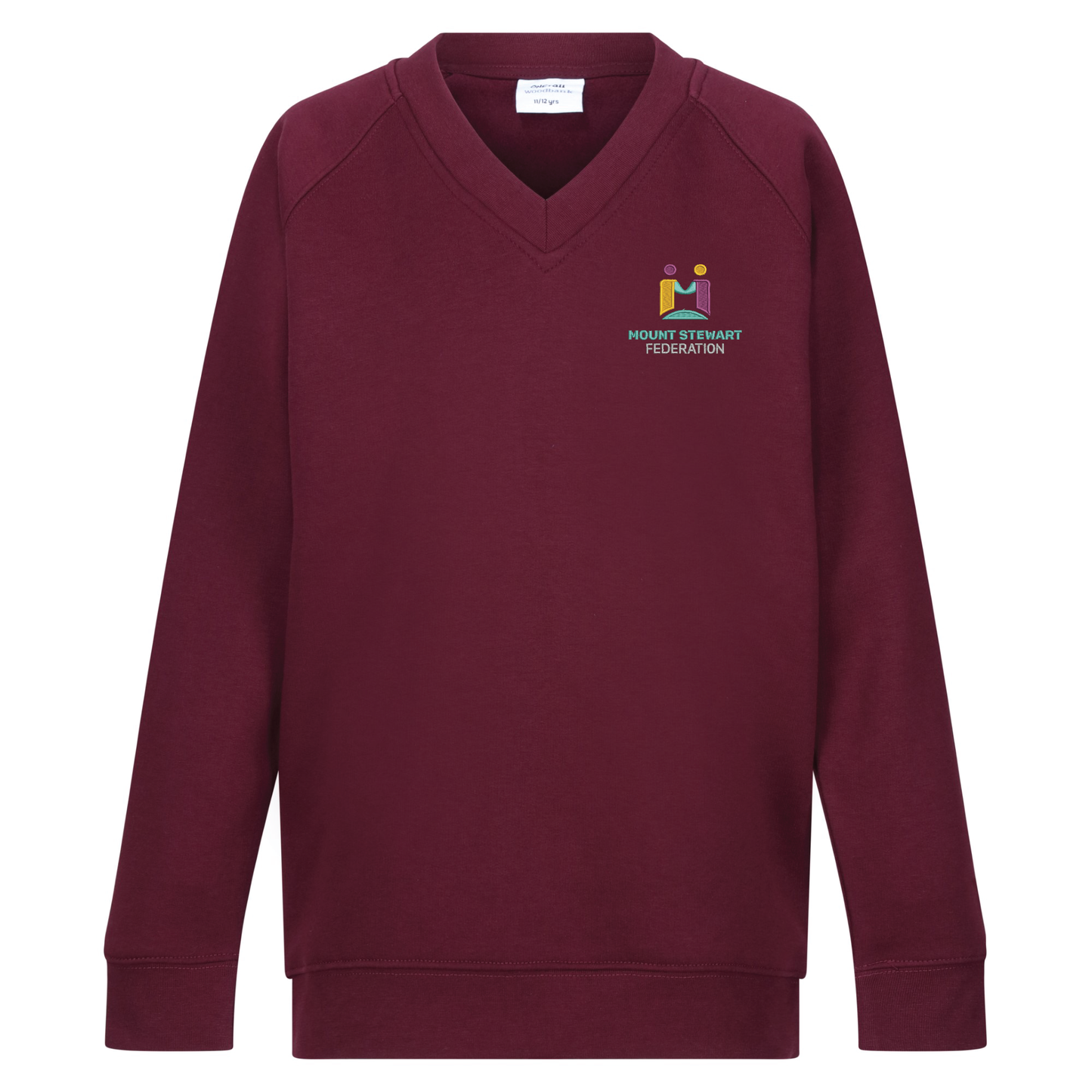 Mount Stewart Infant School - V-Neck Sweatshirt