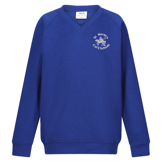 St Martin's Junior School - V-Neck Sweatshirt