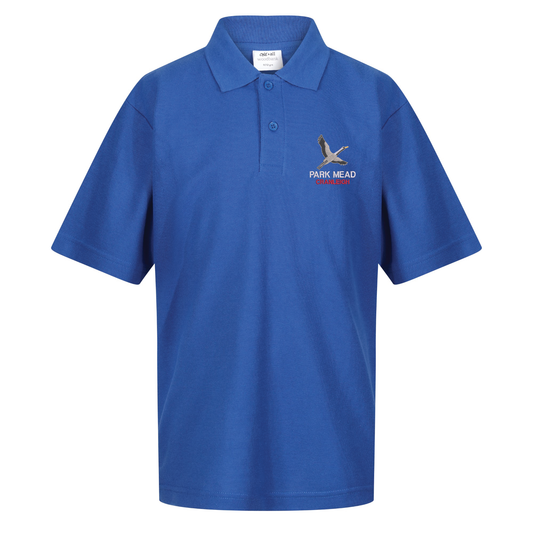 Park Mead Primary School - Polo Shirt Red logo