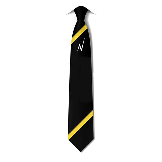 North Bromsgrove High School - Clip on Tie - Black / Gold