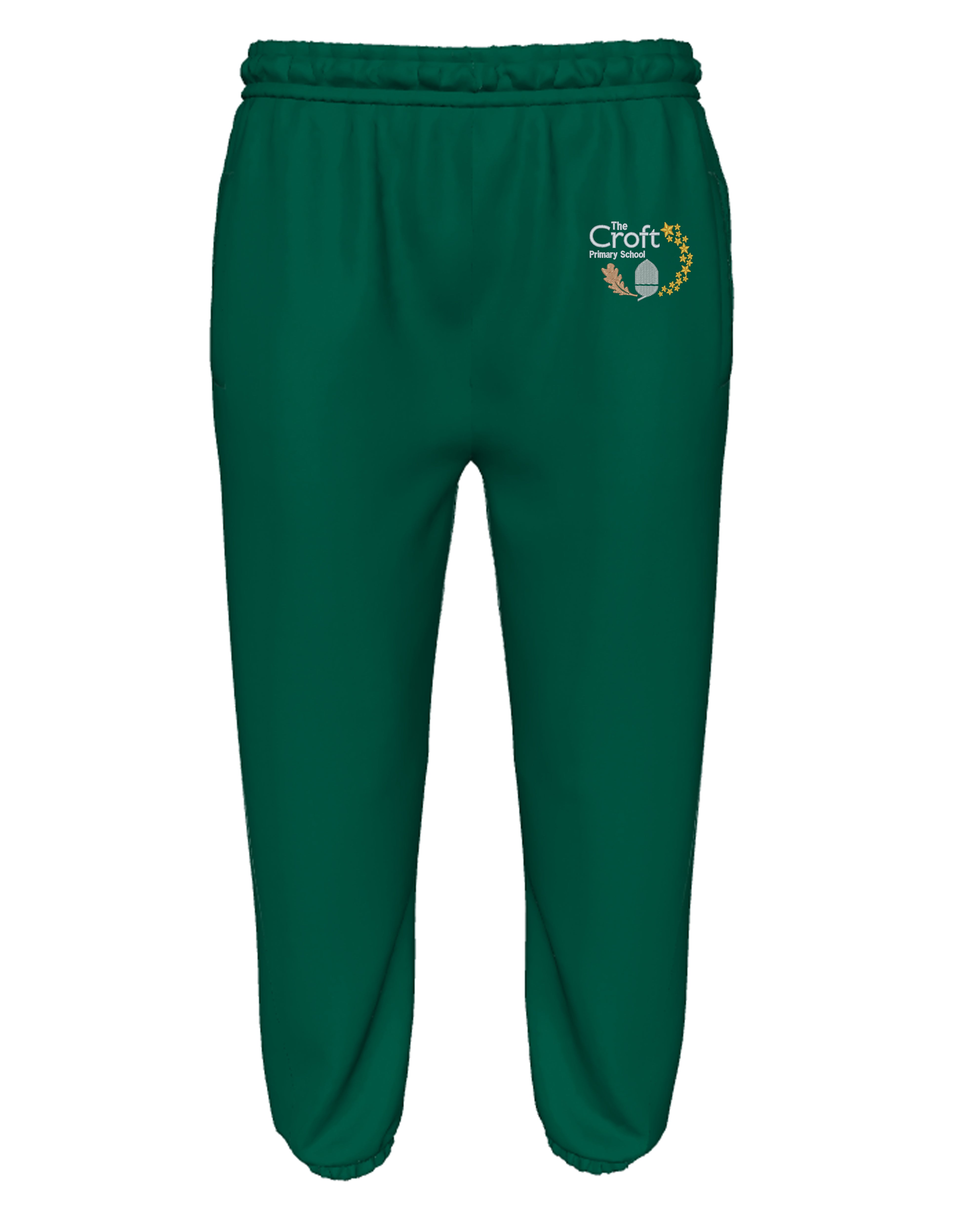 The Croft Primary School Bottle Green Joggers Earth Uniform